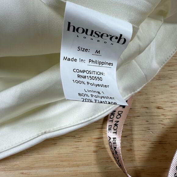 House of CB White Off-Shoulder Midi Dress - Picture 10 of 13